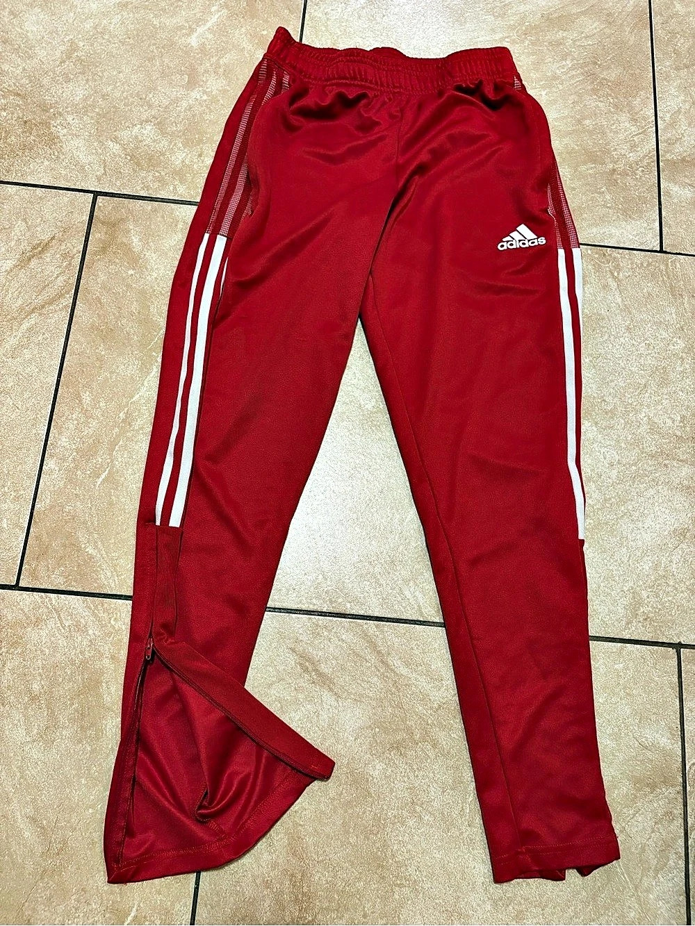 adidas Tiro 24 Training Pants men’s Small Red & White